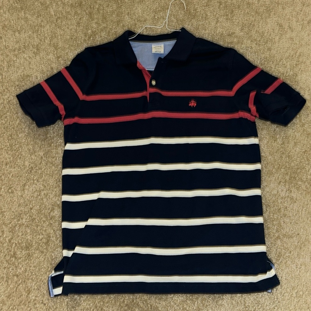 Brooks Brothers Navy Blue Polo